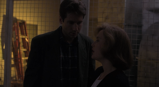 Mulder telling Scully she was right