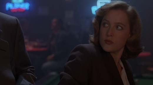 Scully begins to wonder if Mulder has a death wish