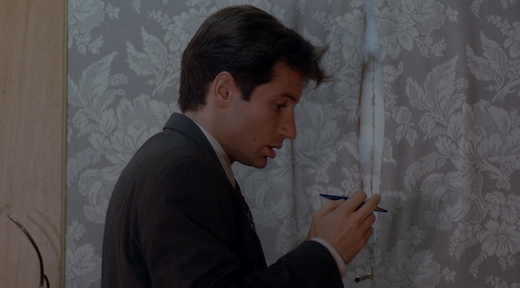 Mulder is astonished to find evidence revealed by Graves' ghost.