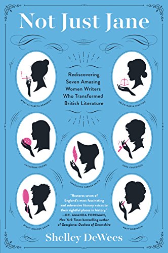 The cover of the book "Not Just Jane" is shown.